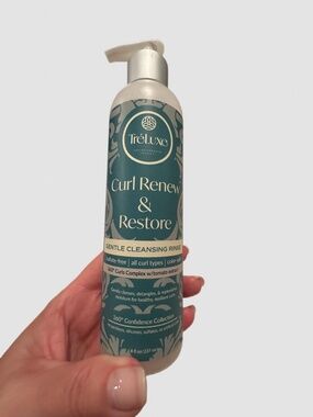 TréLuxe Curl Renew & Restore Gentle Cleansing Rinse 8 oz